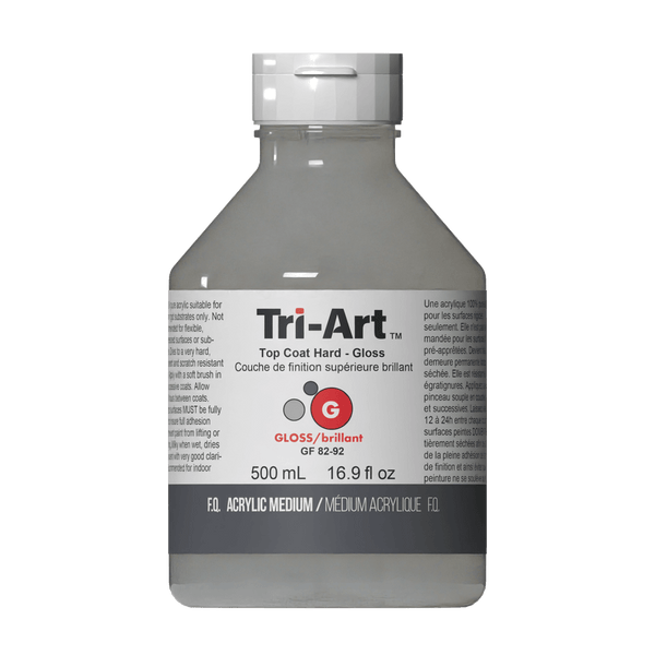 Tri-Art Mediums - Top Coat Hard Gloss