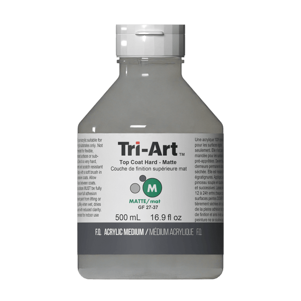 Tri-Art Mediums - Top Coat Hard Matte