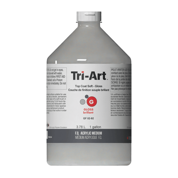 Tri-Art Mediums - Top Coat Soft Gloss
