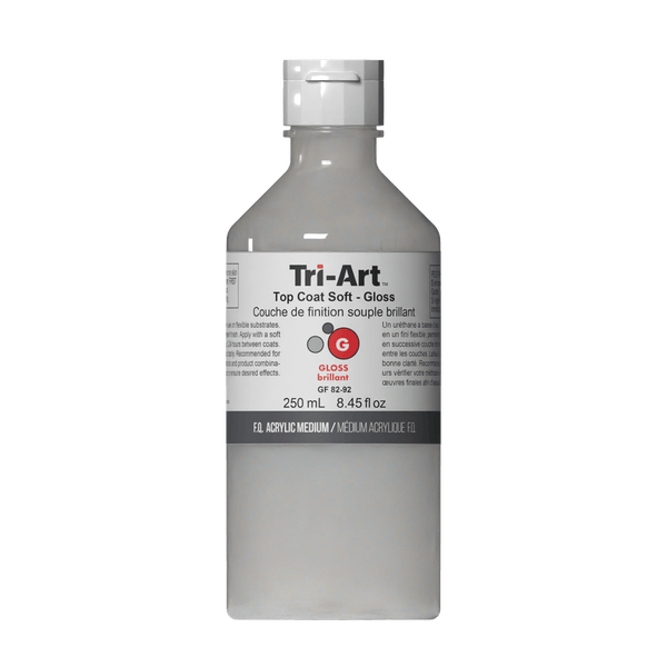 Tri-Art Mediums - Top Coat Soft Gloss