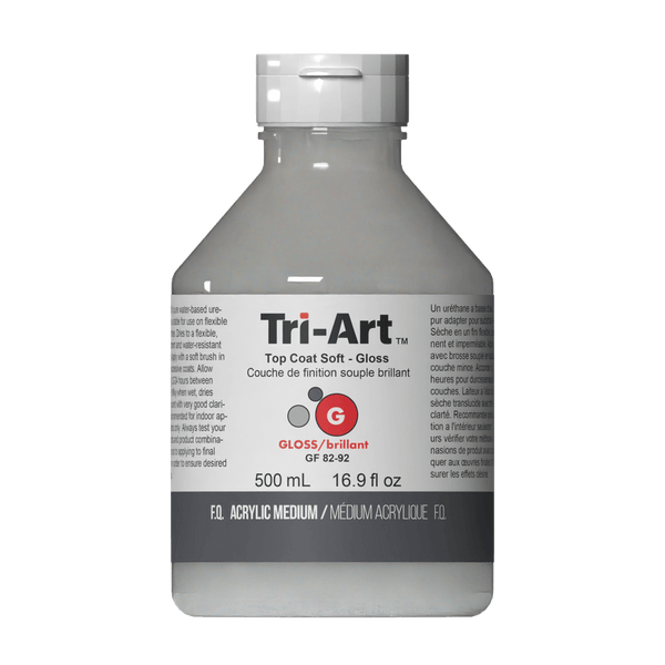 Tri-Art Mediums - Top Coat Soft Gloss