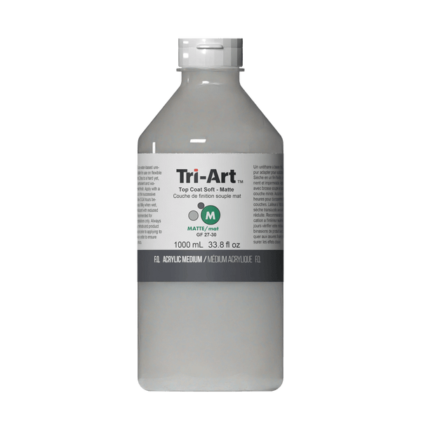 Tri-Art Mediums - Top Coat Soft Matte