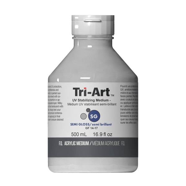 Tri-Art Mediums - UV Stabilizing Medium Semi Gloss
