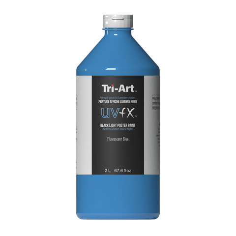 UVFX Black Light Poster Paint - Fluorescent Blue