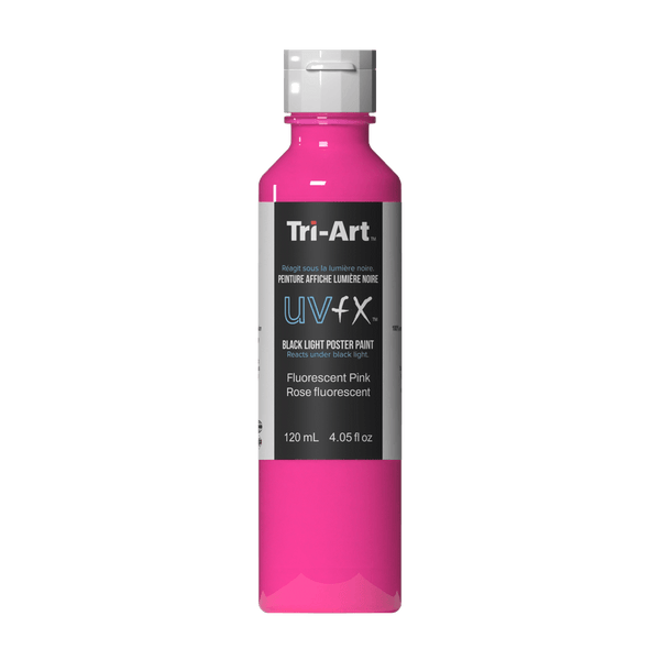 UVFX Black Light Poster Paint - Fluorescent Pink