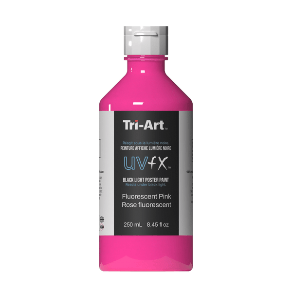 UVFX Black Light Poster Paint - Fluorescent Pink