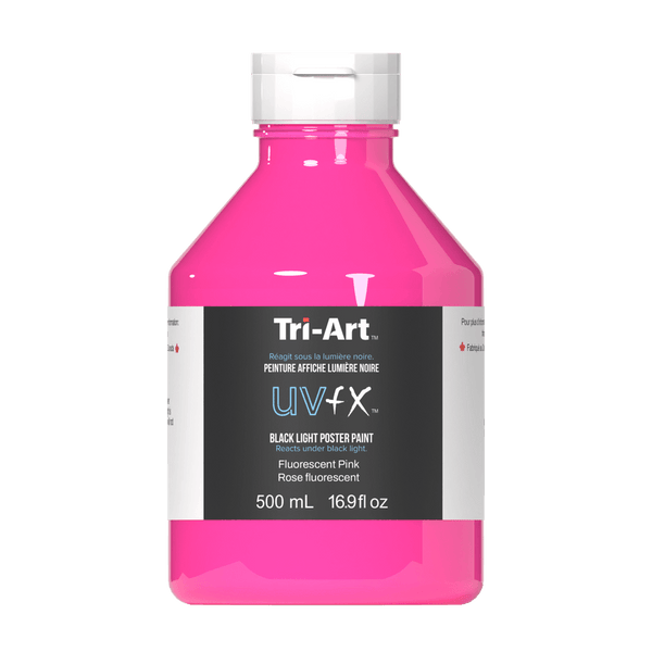 UVFX Black Light Poster Paint - Fluorescent Pink