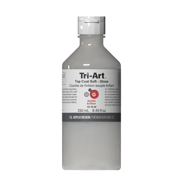 Tri-Art Mediums - Top Coat Soft Gloss