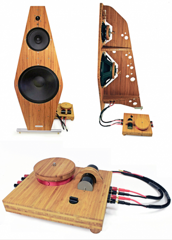Tri-Art B-series 4 Open Loudspeakers w. Crossover